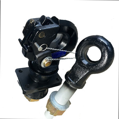 160*100/140*80 Accrochage à remorque et accrochage à bille Serrure de remorque personnalisable Accessoire de camion avec œil de barre de traction de 50 mm