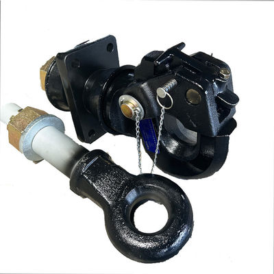 Accrochage réglable de la remorque avec un œil de barre de traction de 50 mm homologué CE et une valeur D de 280 Kn