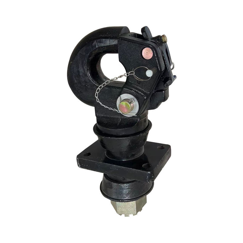 Accrochage réglable de la remorque avec un œil de barre de traction de 50 mm homologué CE et une valeur D de 280 Kn